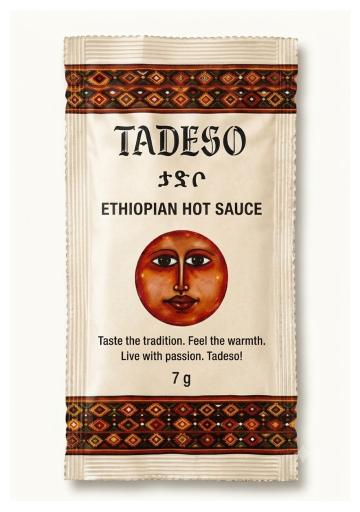 Ethiopian Hot Sauce Pouch